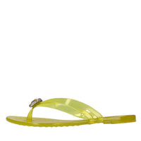 Sandali flat Jelly in PVC e Swarovski 