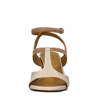 Sandali in pelle e camoscio 