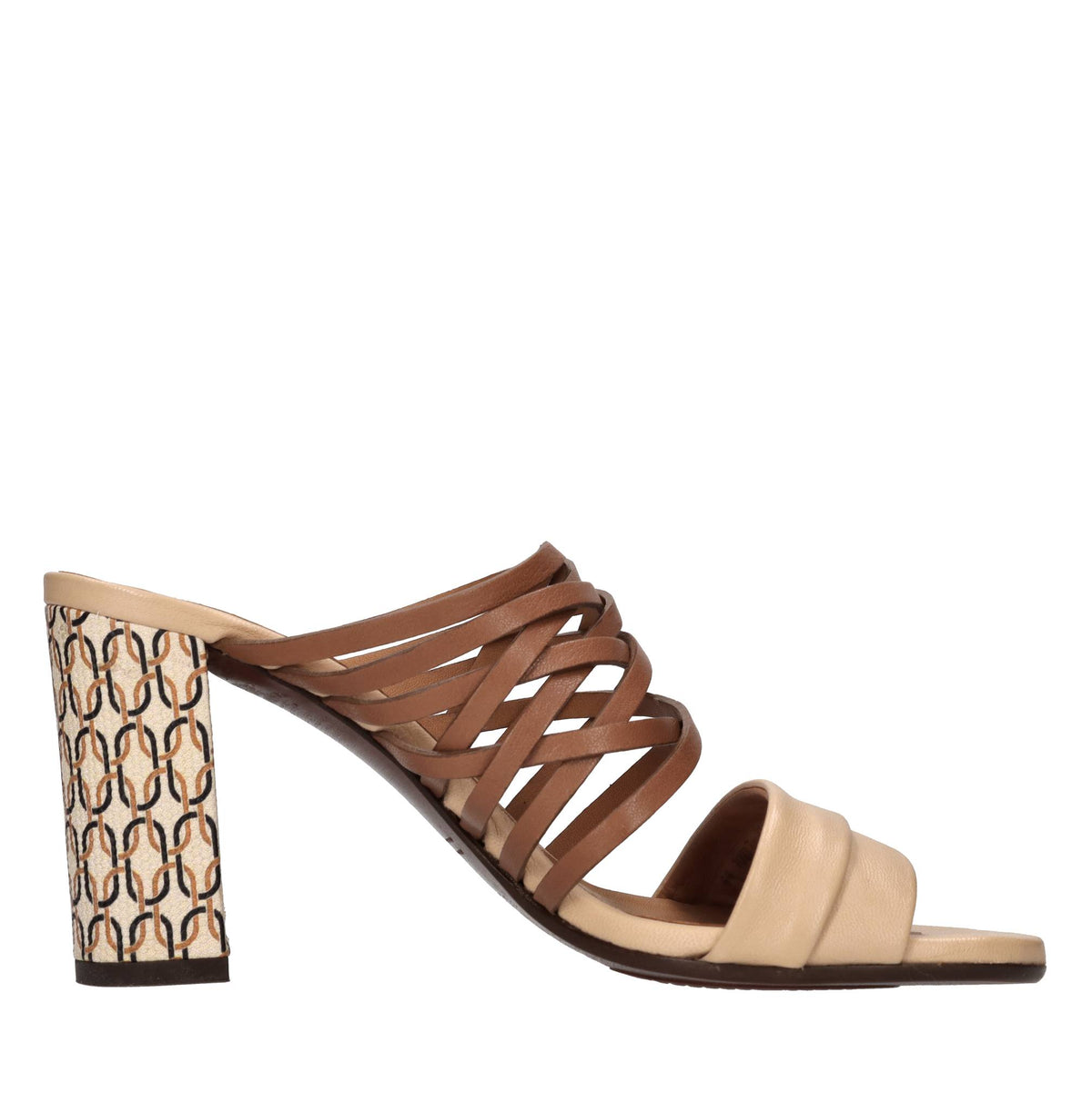 Mules in pelle 