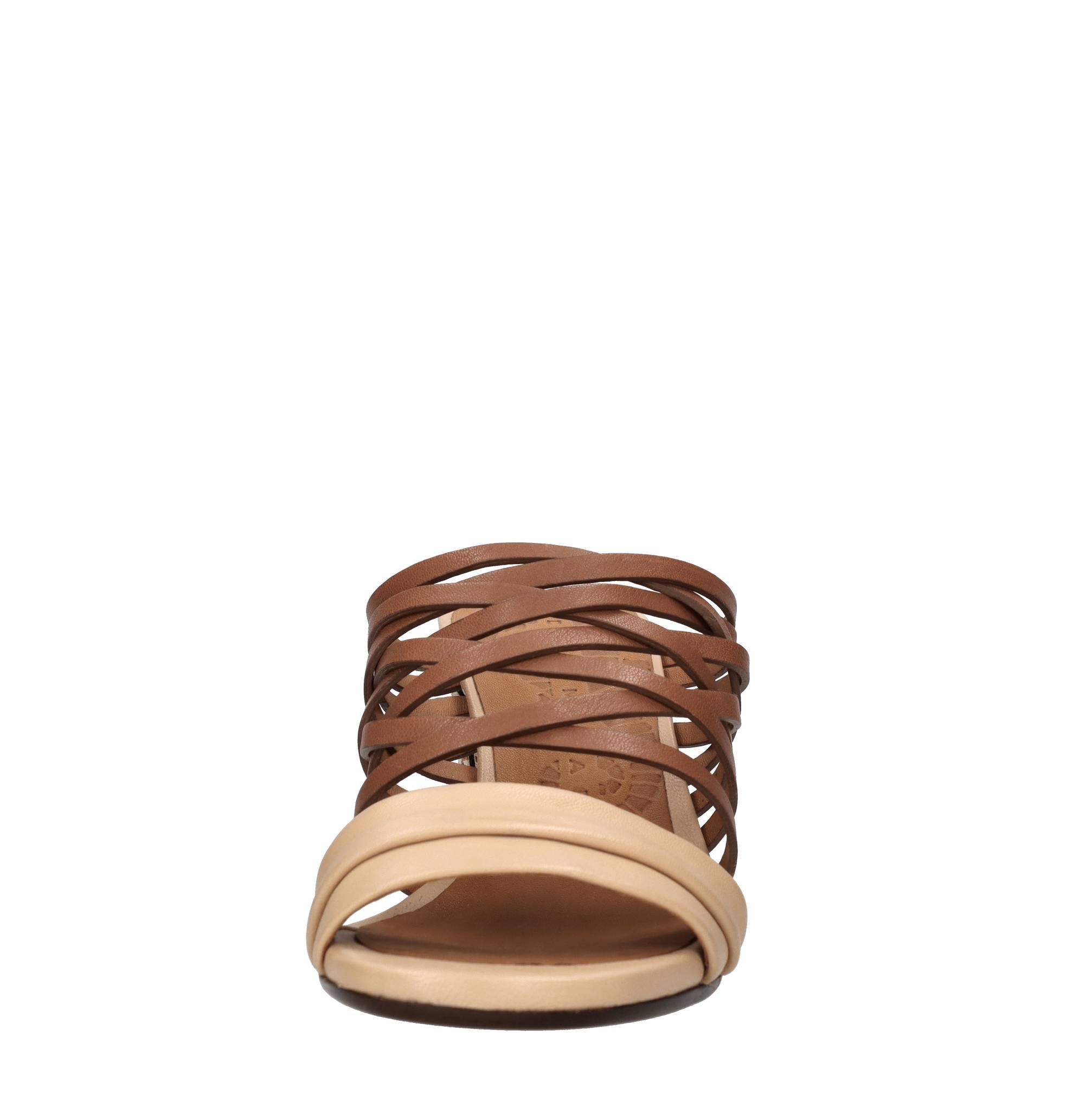 Mules in pelle 