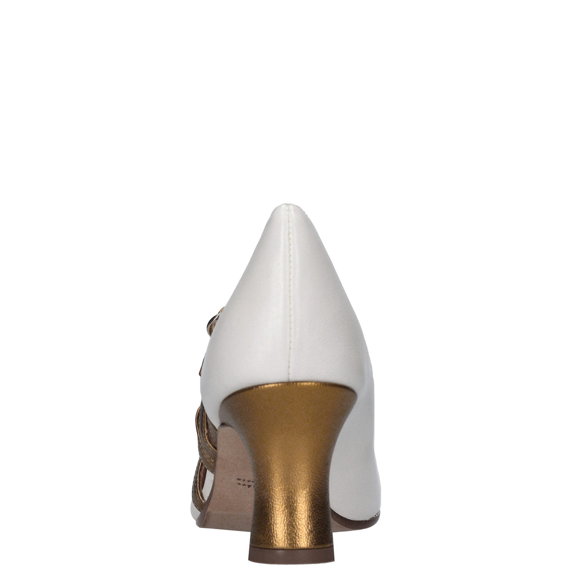 Décolleté in pelle 