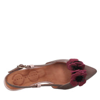 Décolleté slingback Hazel in pelle 