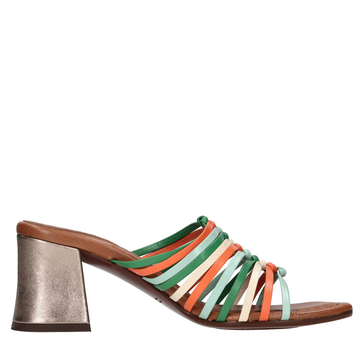 Mules in pelle 
