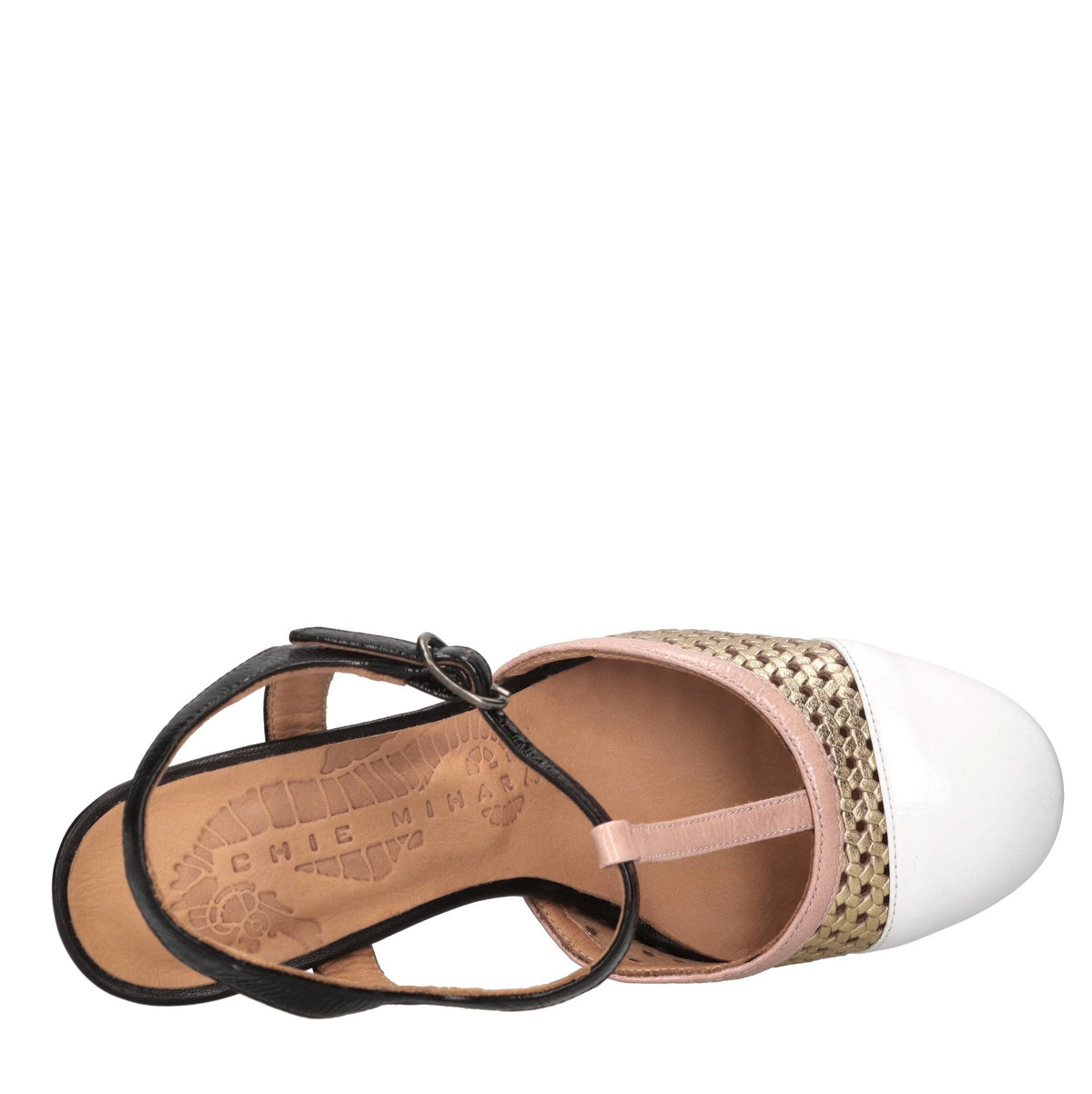 Décolleté slingback Mecan in pelle 