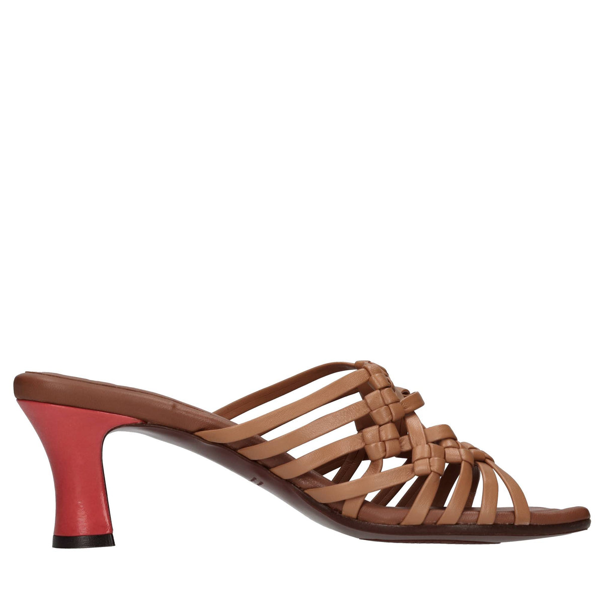 Mules in pelle 