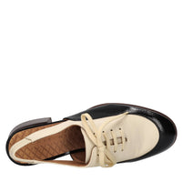 Décolléte slingback in pelle 