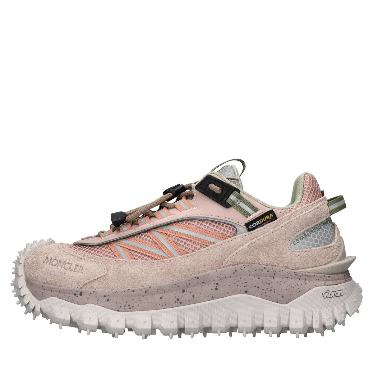 Sneakers in pelle, ecopelle e tessuto 
