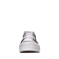 Sneakers in tessuto e paillettes 