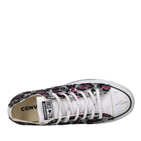 Sneakers in tessuto e paillettes 