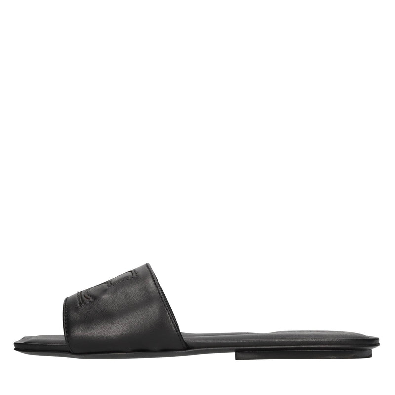 Mules in pelle 