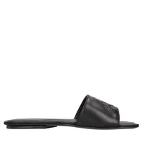 Mules in pelle 