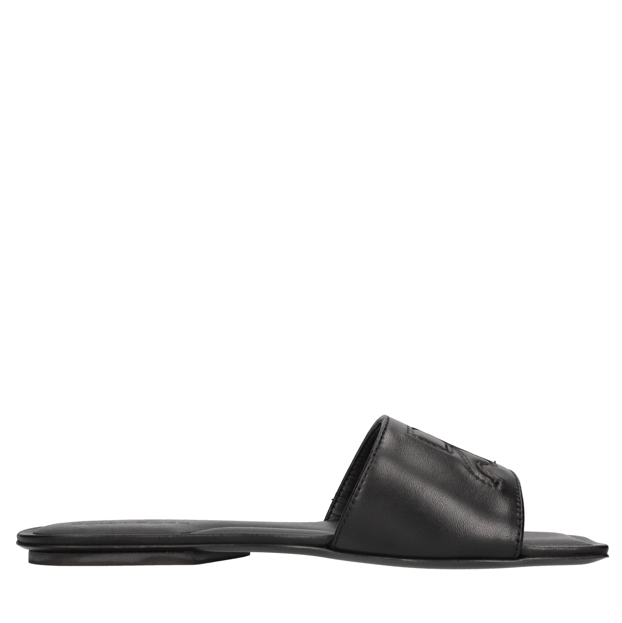 Mules in pelle 