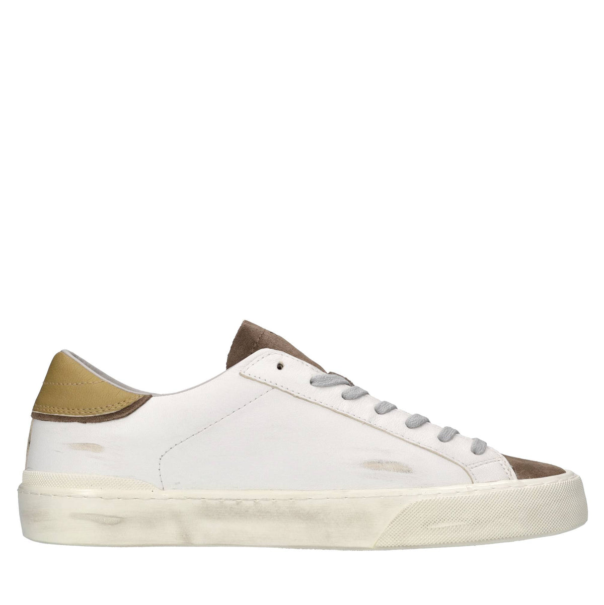Sneakers in pelle e camoscio 