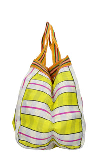 Borsa Optimist in plastica riciclata e pelle 