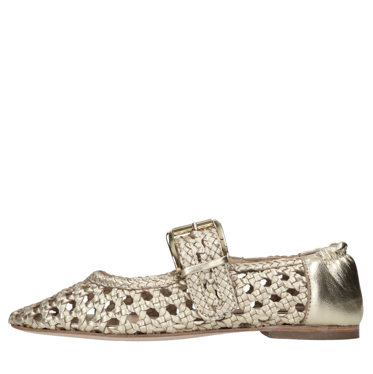 Ballerine in pelle 