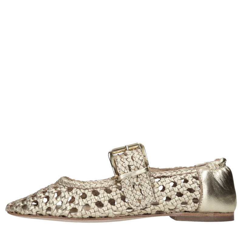 Ballerine in pelle 