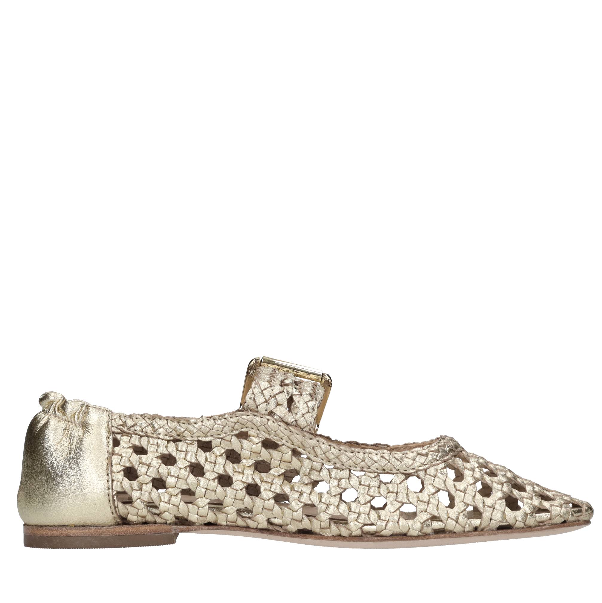 Ballerine in pelle 