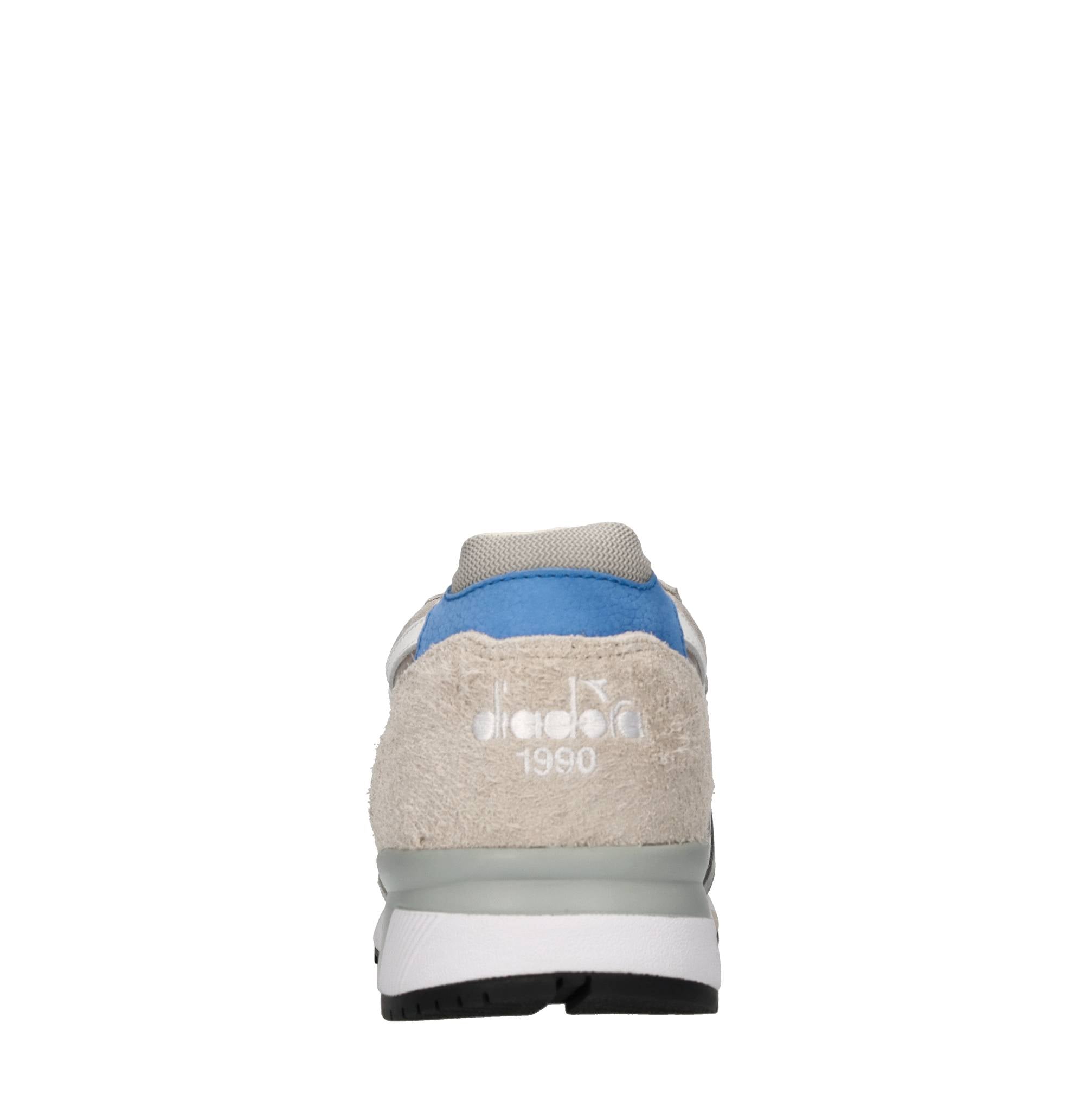 Sneakers in pelle,camoscio e tessuto 