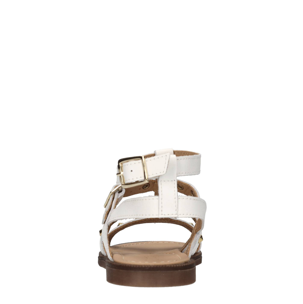 Sandali in pelle e borchie 