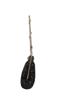 Borsa Marlene in micro paillettes 