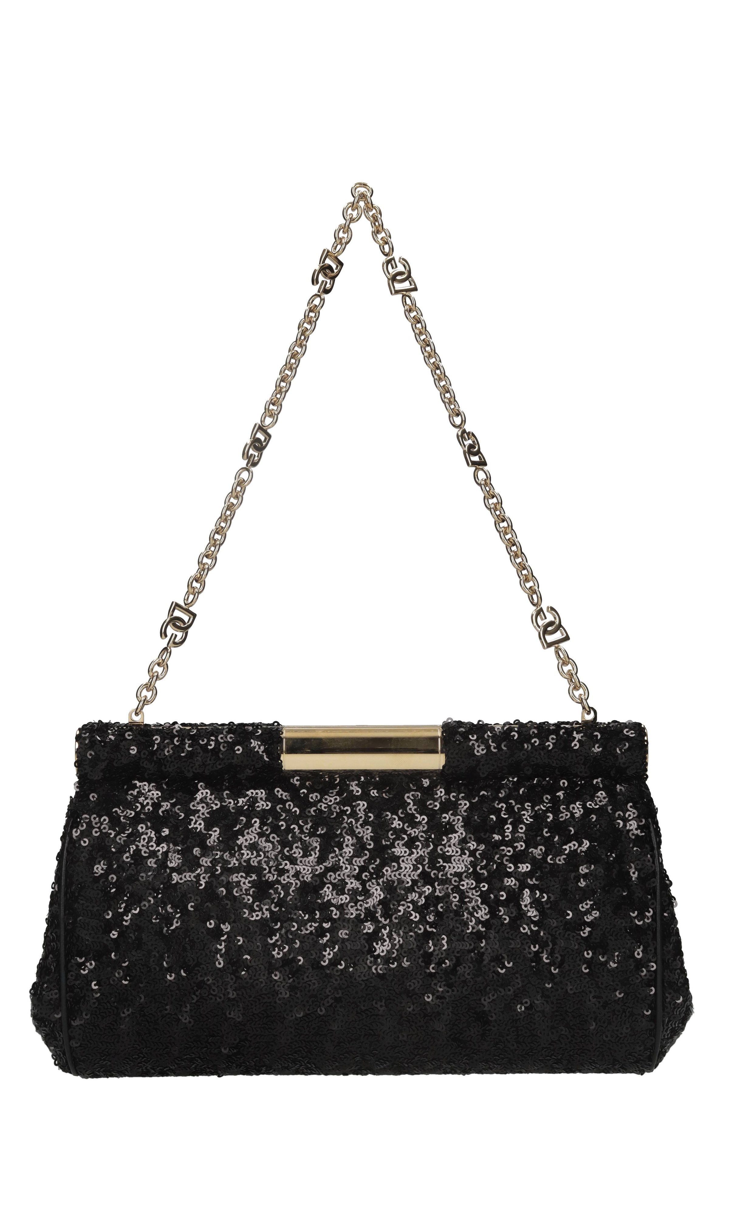 Borsa Marlene in micro paillettes 