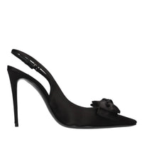 Décolleté slingback Mun in raso 
