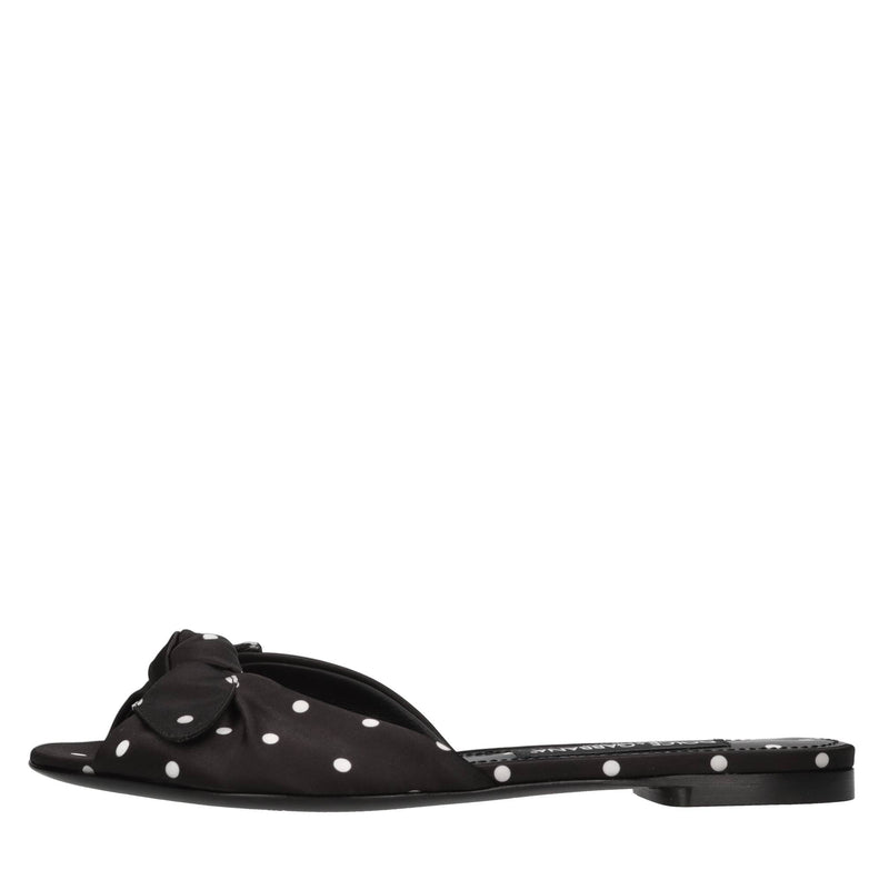 Flat Bianca in raso 