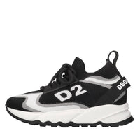 Sneakers in tessuto ed ecopelle 
