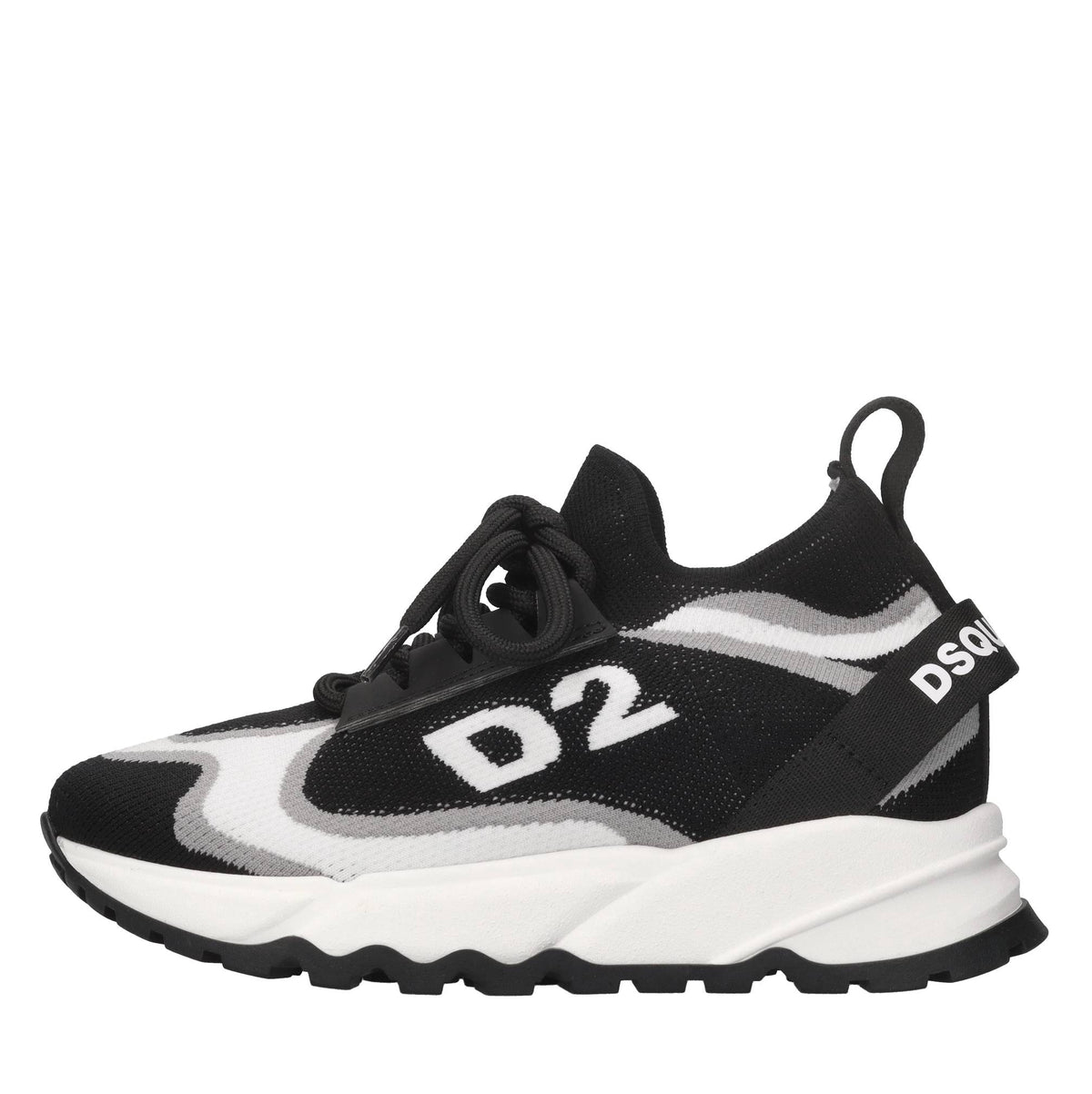 Sneakers in tessuto ed ecopelle 