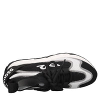 Sneakers in tessuto ed ecopelle 