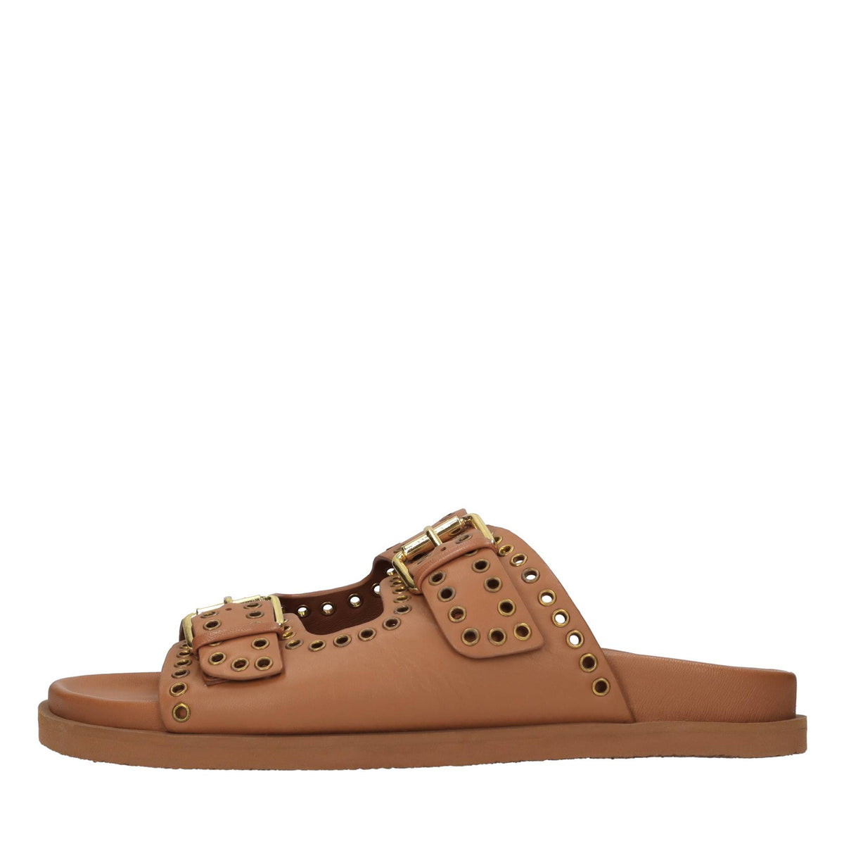Mules in pelle 