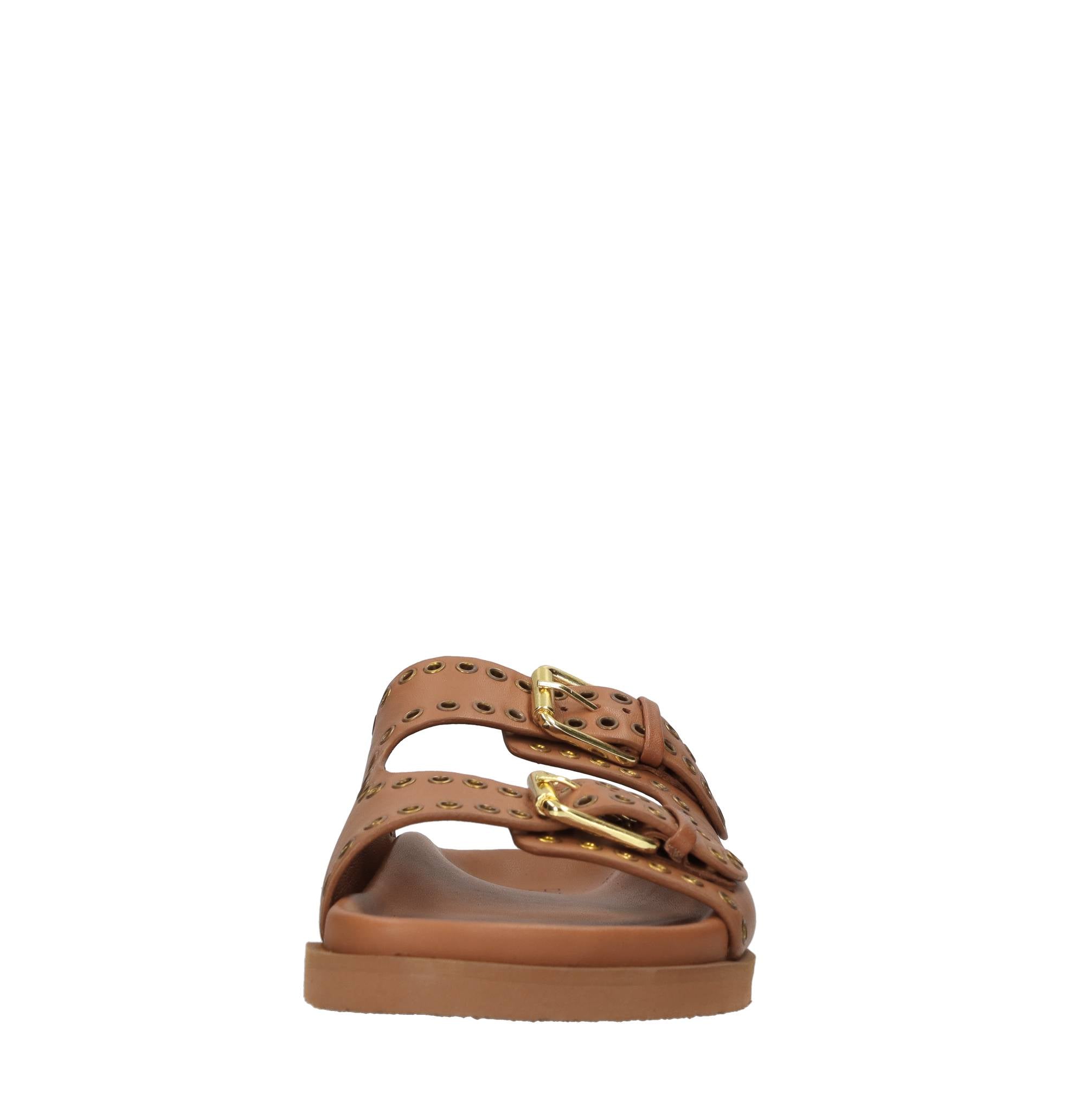 Mules in pelle 