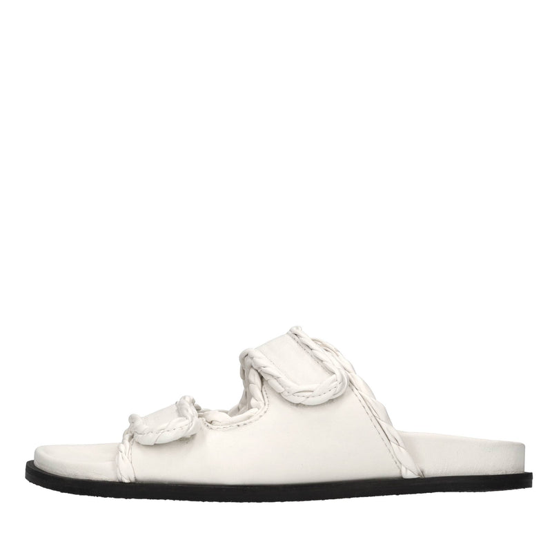 Mules in pelle 
