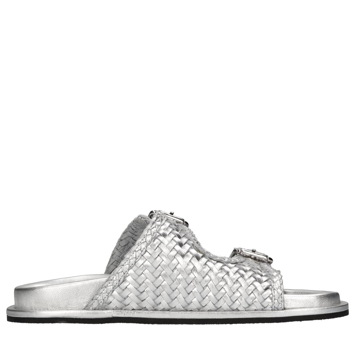 Mules in pelle 