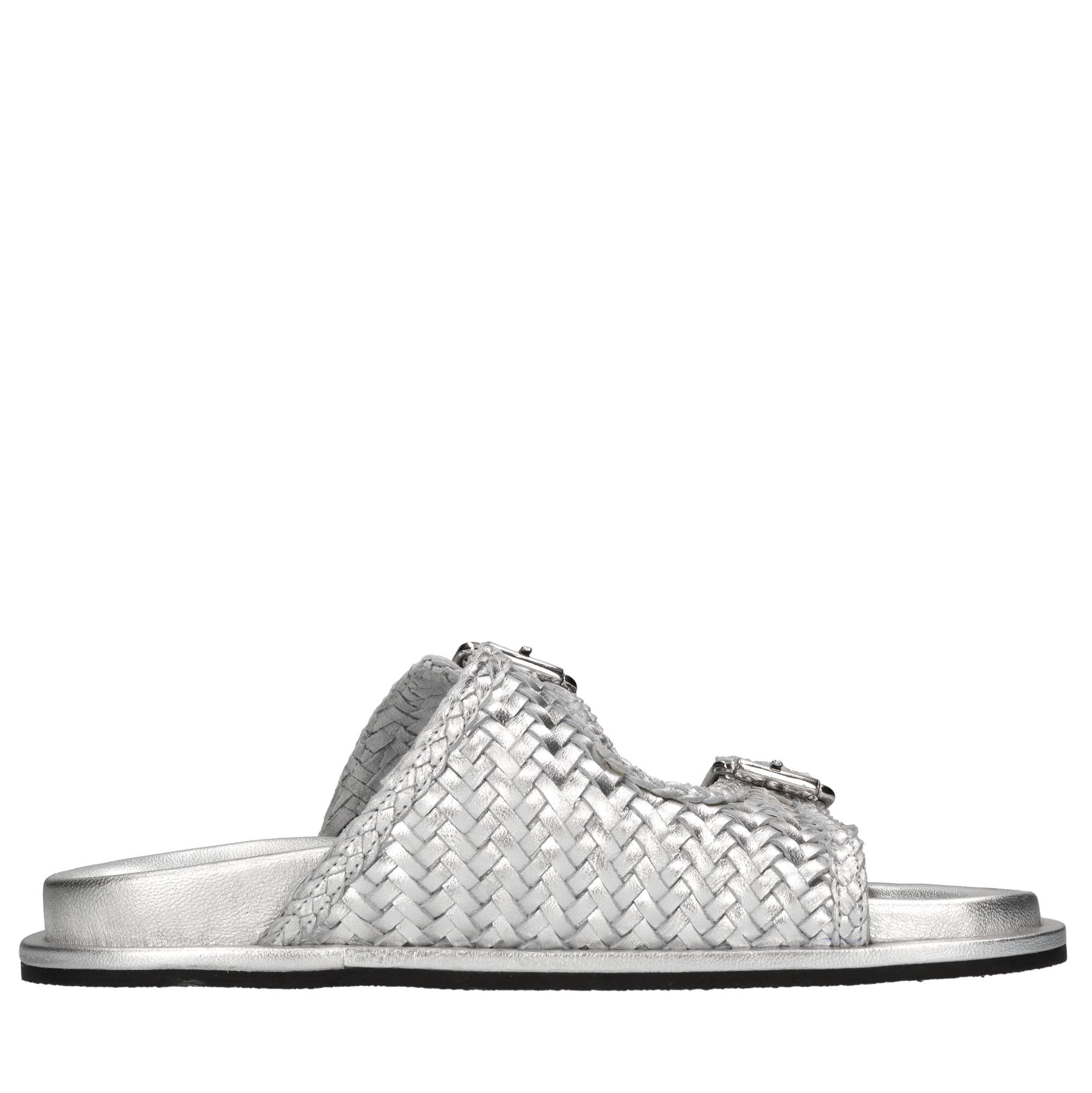 Mules in pelle 