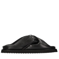Mules in pelle 