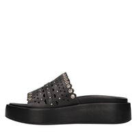 Mules in pelle 