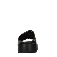 Mules in pelle 