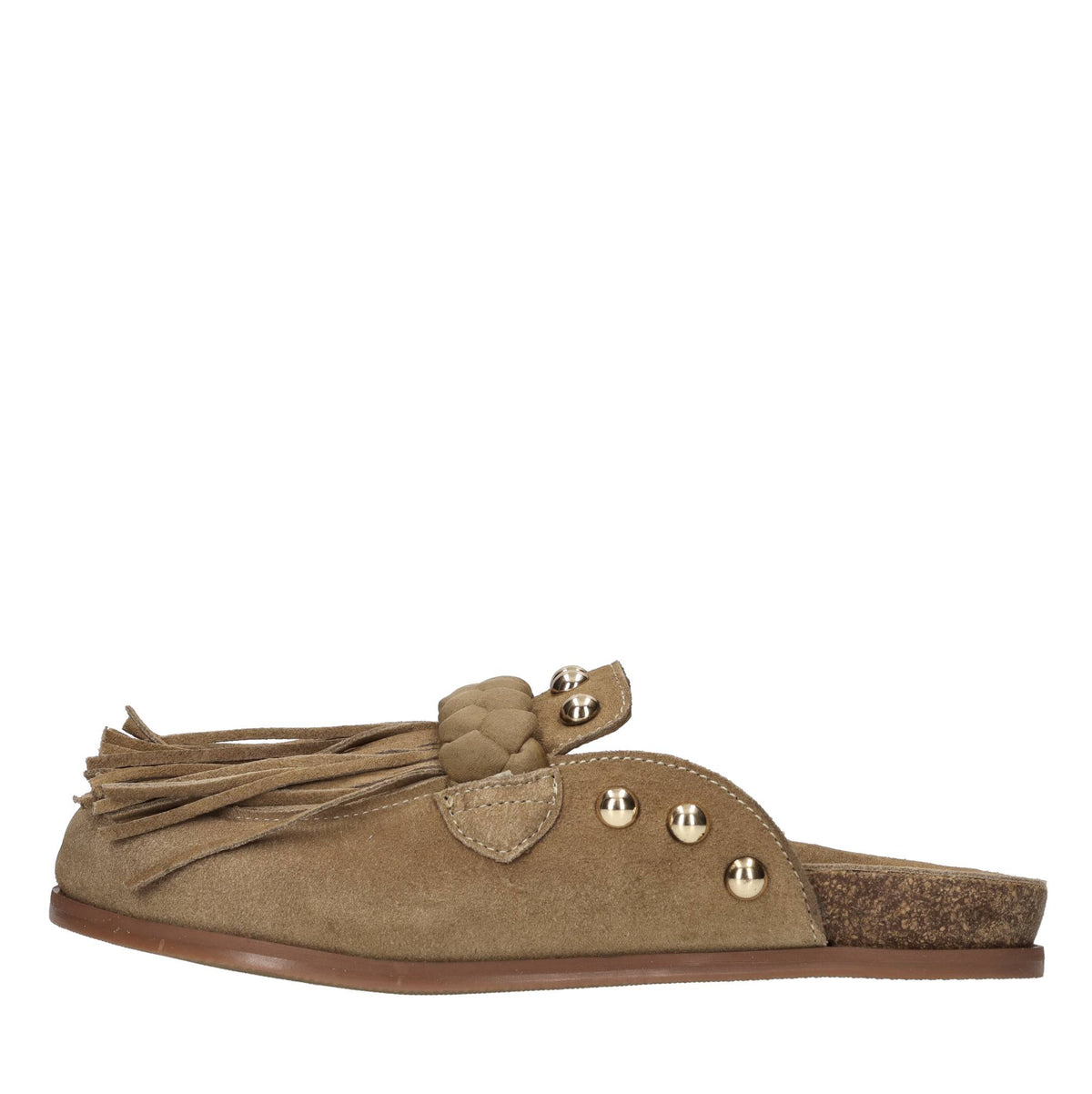 Sabot in camoscio 