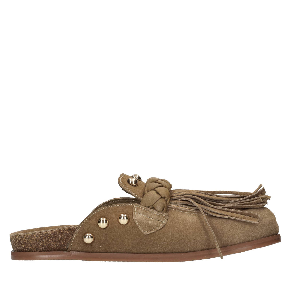 Sabot in camoscio 