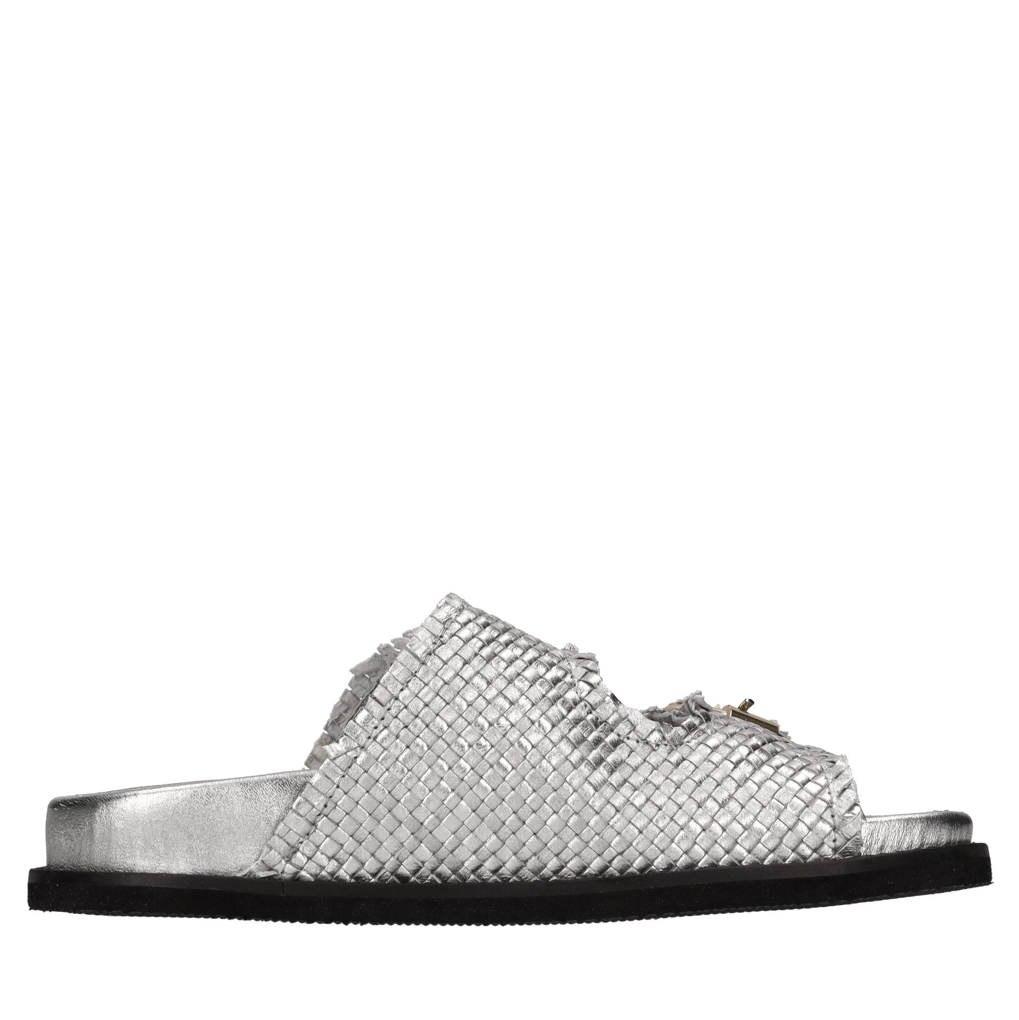 Mules in pelle 
