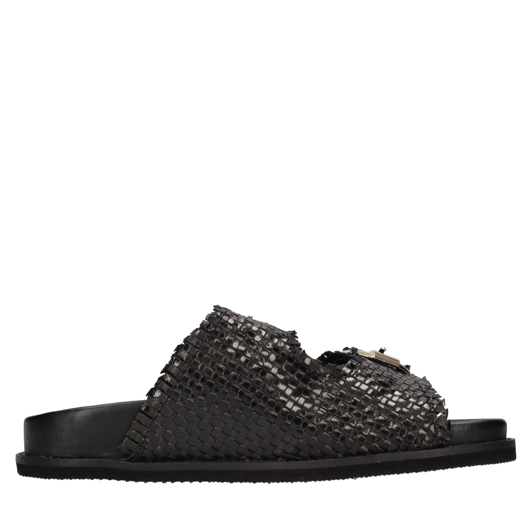 Mules in pelle 