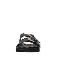 Mules in pelle 