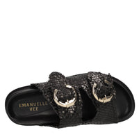 Mules in pelle 