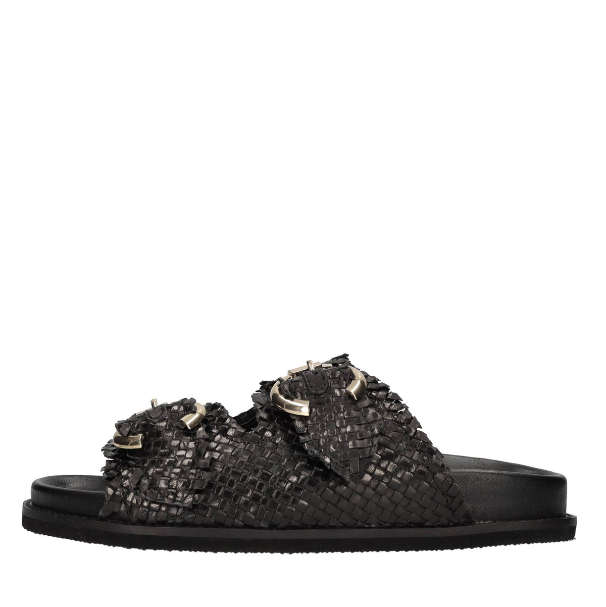 Mules in pelle 