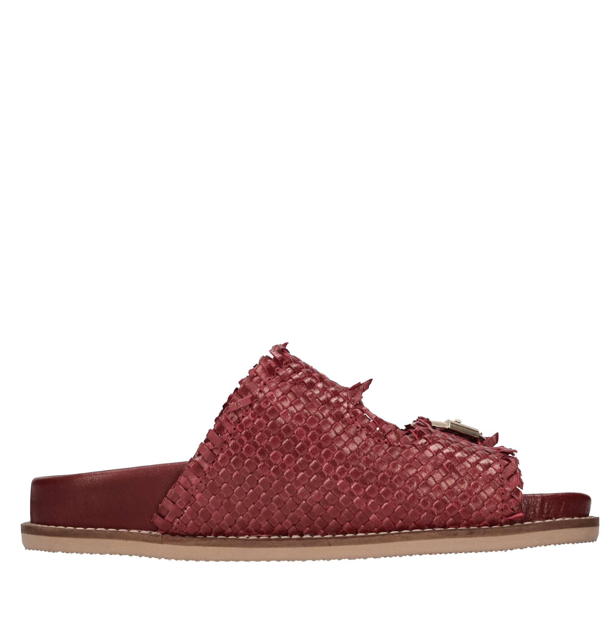 Mules in pelle 