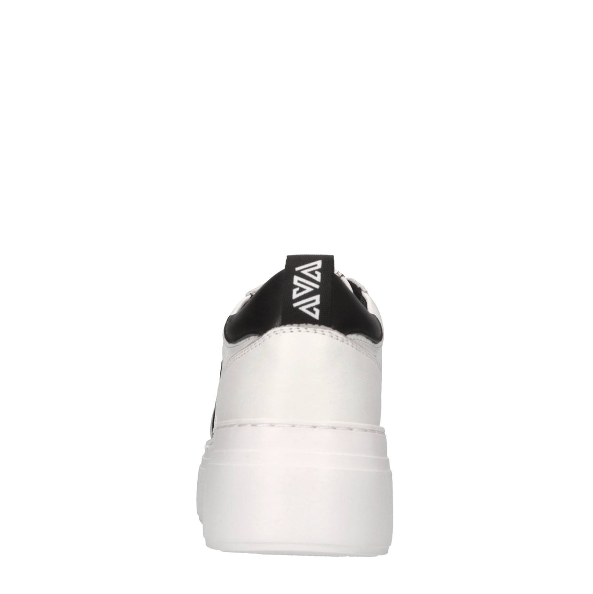 Sneakers in pelle e tessuto 