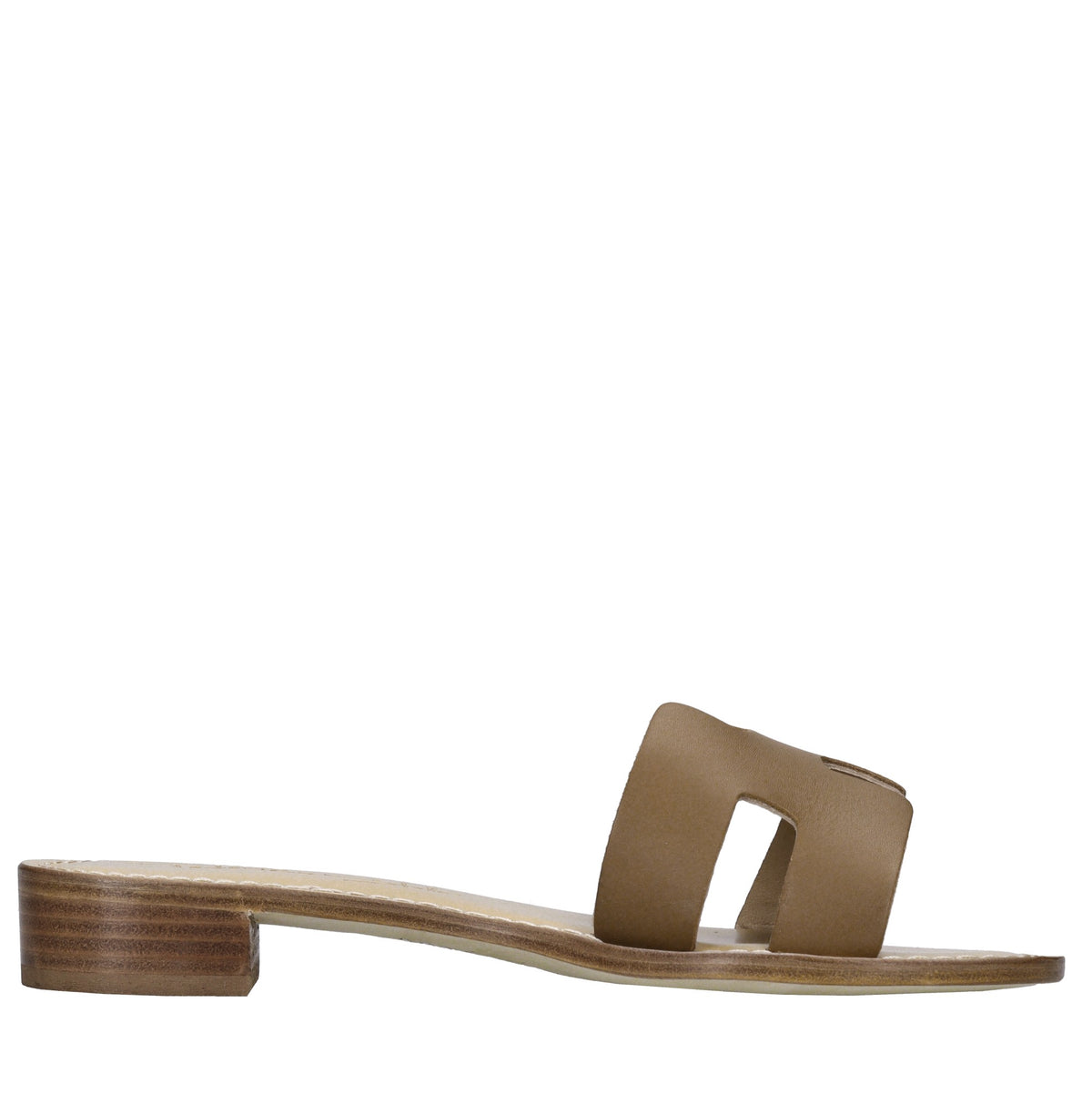 Mules in pelle 