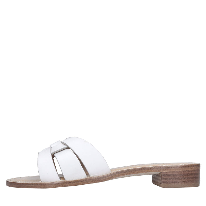Mules in pelle 