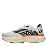 Sneakers in ecopelle e tessuto 